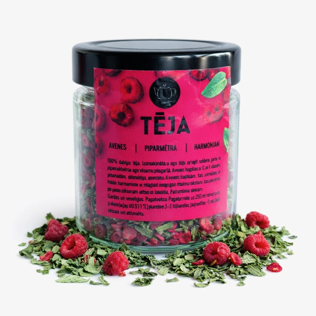WISETEA · Raspberry & peppermint — original website sample